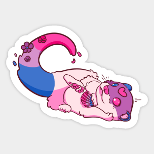 Bi Pride Otter Sticker